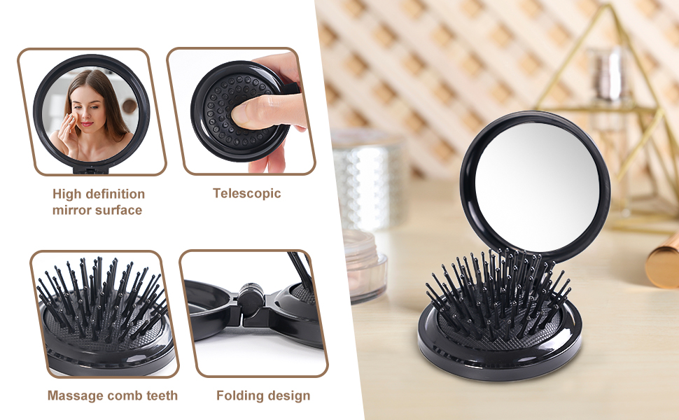 travel hair brush
