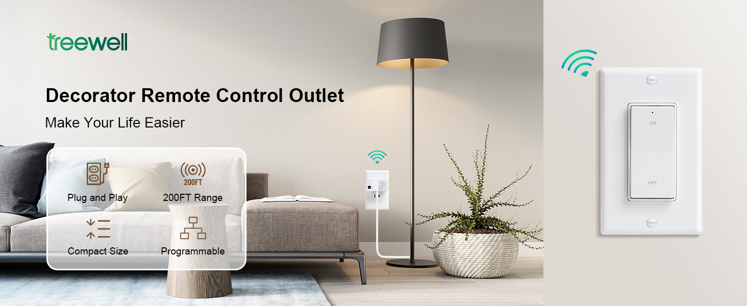 remote control outlet