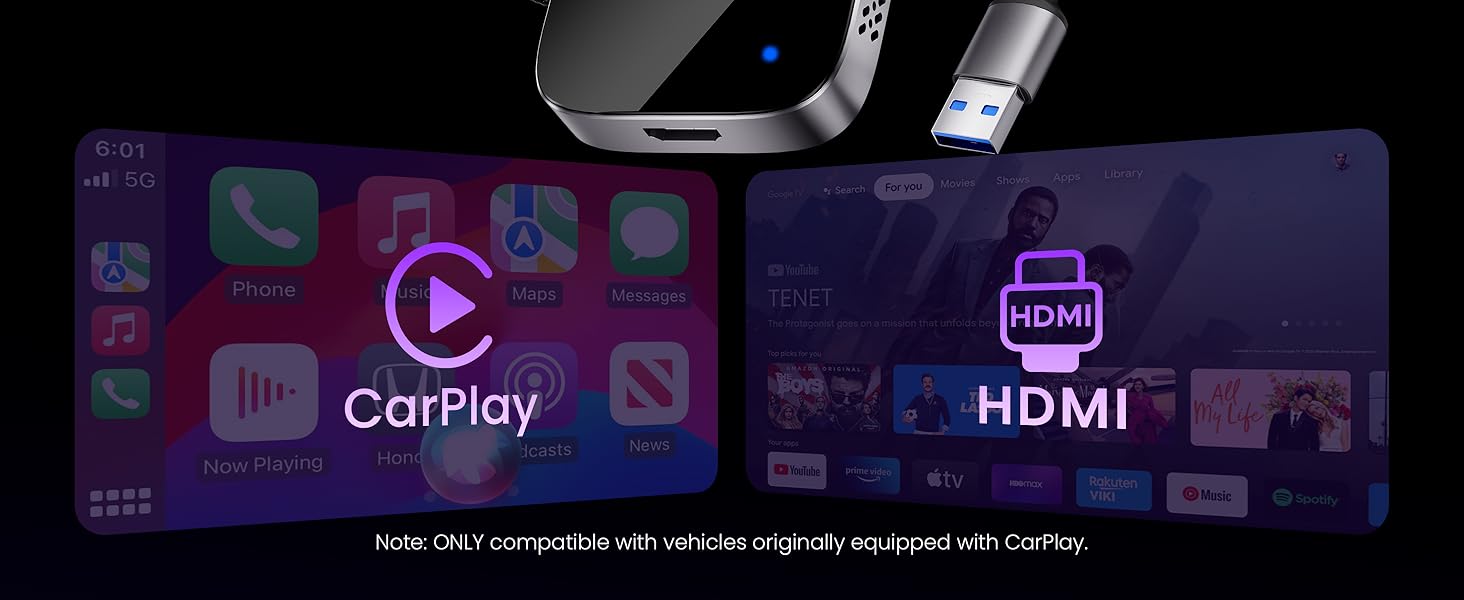 Carplay &amp; HDMI 
