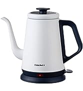 DmofwHi Gooseneck Electric Kettle(1.0L),1000W Electric Tea Kettle of 304 Stainless Steel,Auto Shu...