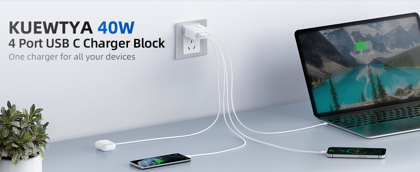 usb c charger block