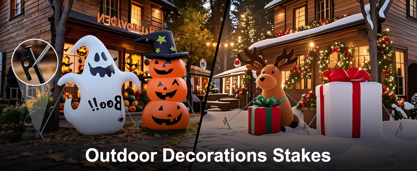 stakes for outdoor decorations