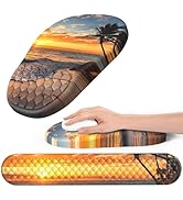 Hasinart Ergonomic Mouse Pad and Keyboard Wrist Rest with Massage Design, Space-Saving Mouse Pad ...