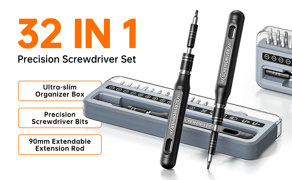 Precision screwdriver kit