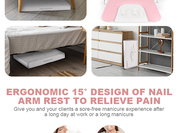 manicure arm rest