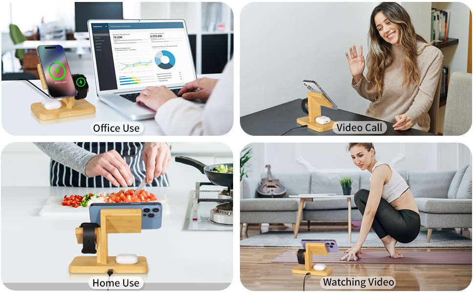 apple wireless charging station