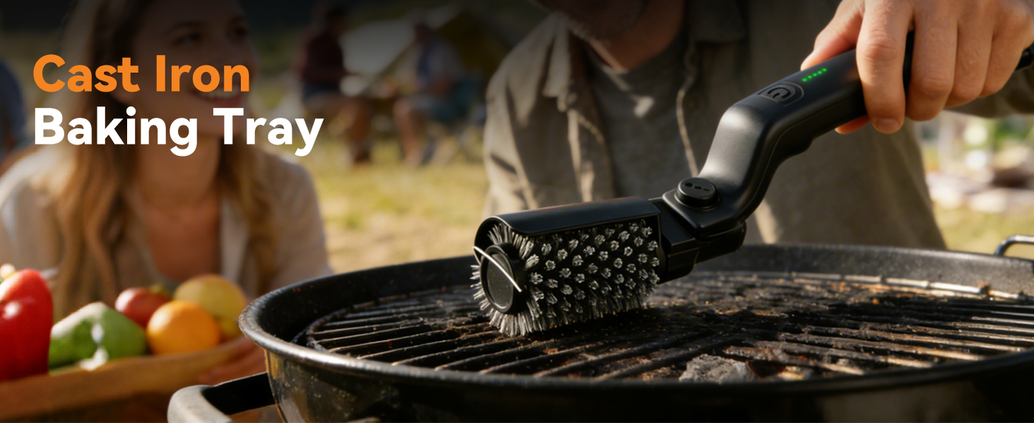 grill brush for outdoor grill