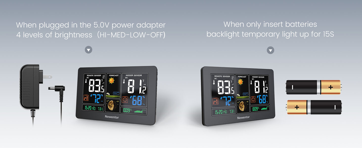 weather station clock