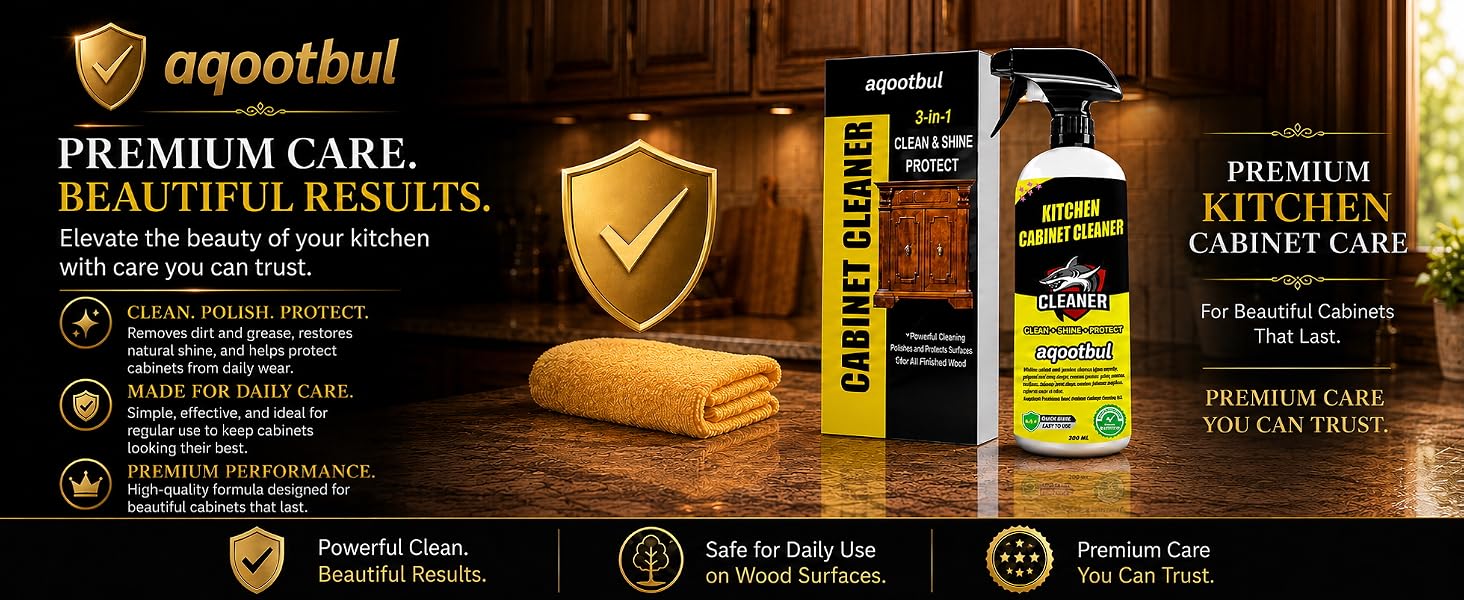 kitchen cabinet and furniture cleaner