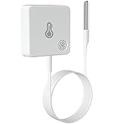 MOCREO ST5 Wireless Thermometer Freezer Alarm, Required Hub (Not Include), Email Alert, App Notif...