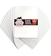 Board Geeks Mini Dry Erase Board Lapboard 9"x12"- 25 Portable Student White Boards for Students, ...