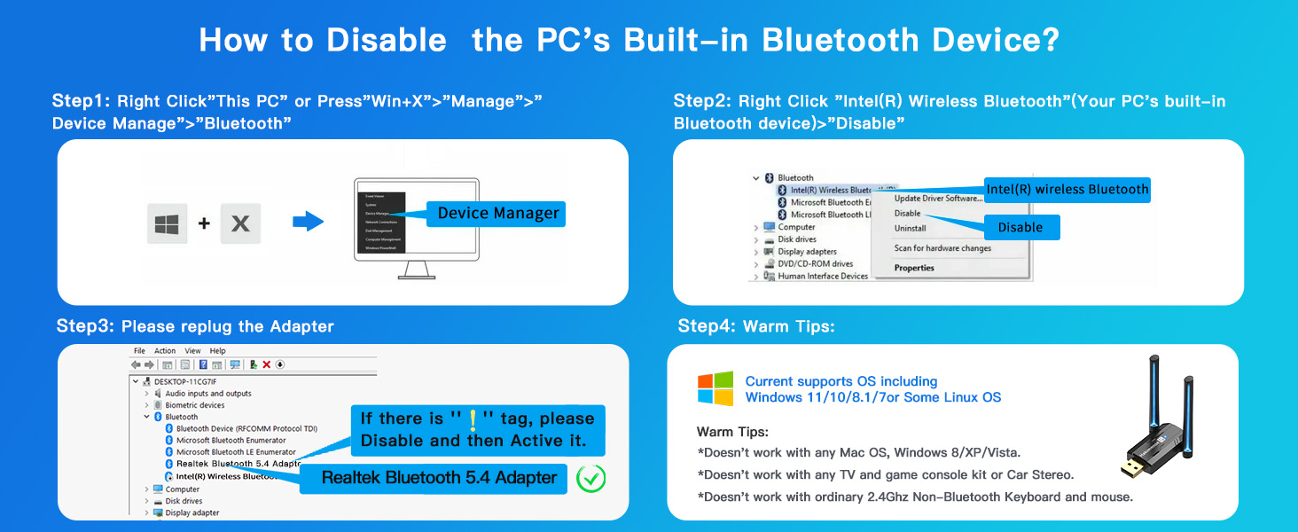 BT11- Troubleshoting Guide