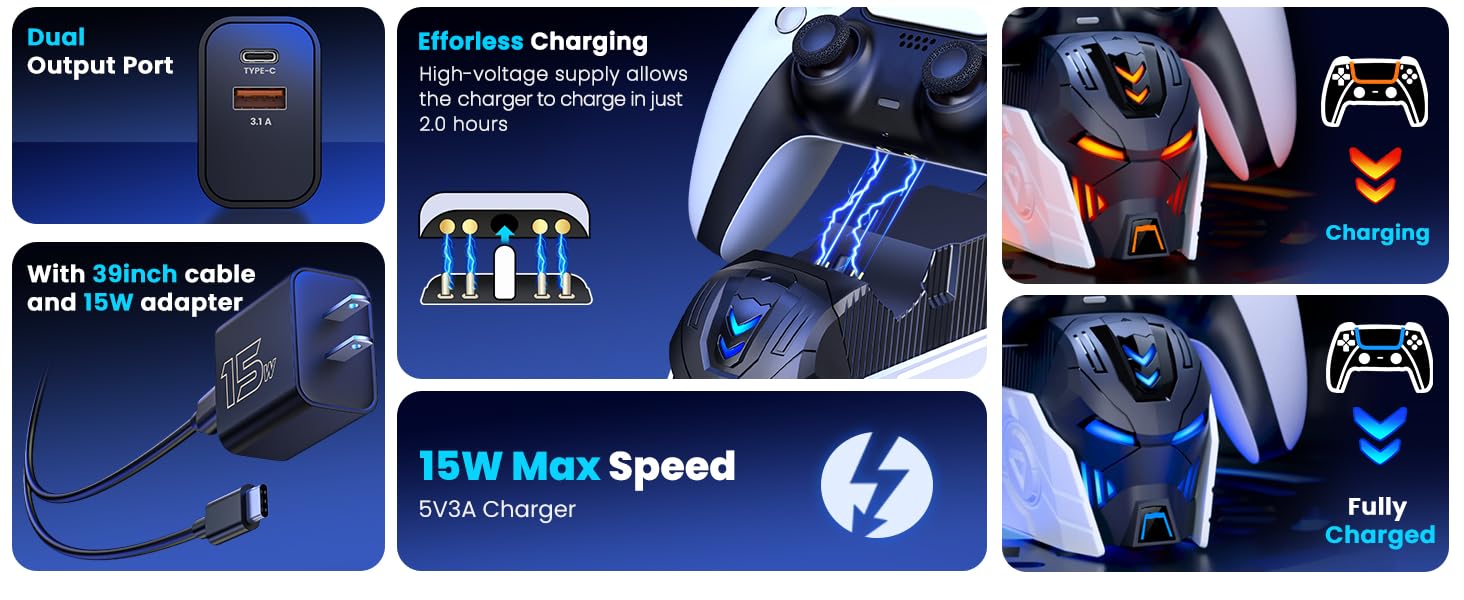 ps5 controller charger