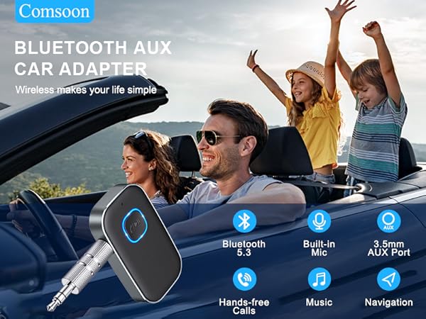 Bluetooth aux adapter