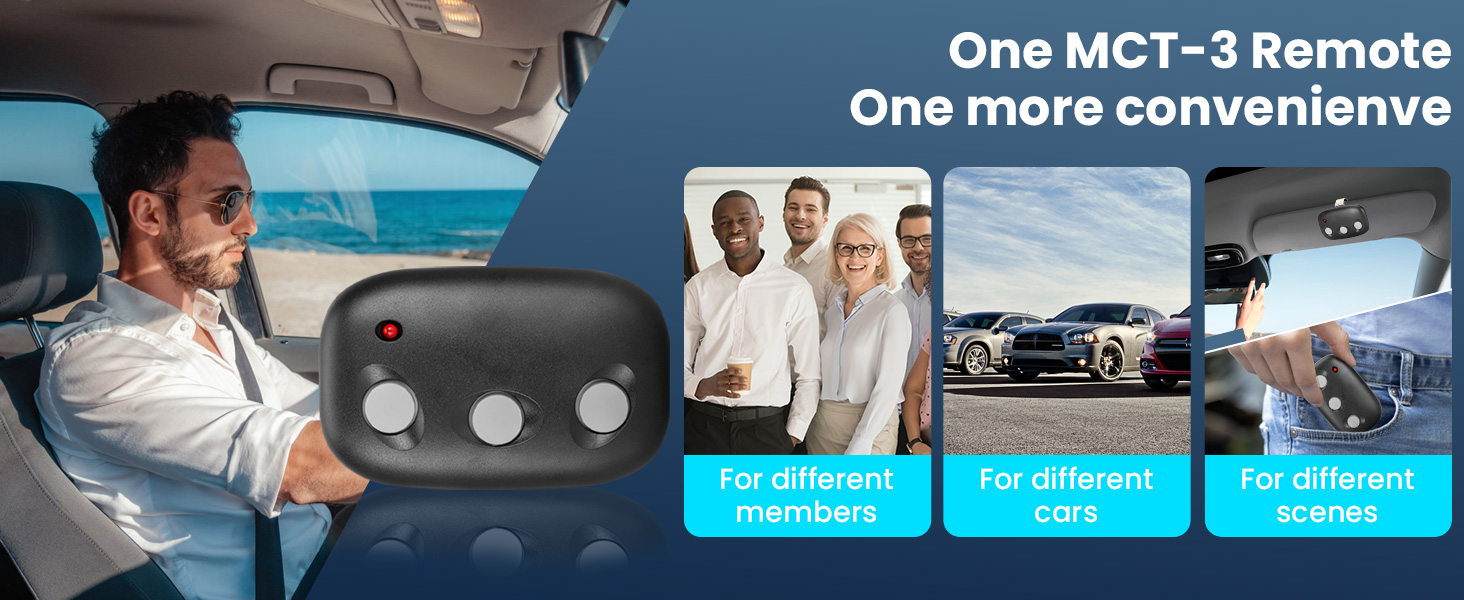 MCT-3 for Linear Garage Door Remote