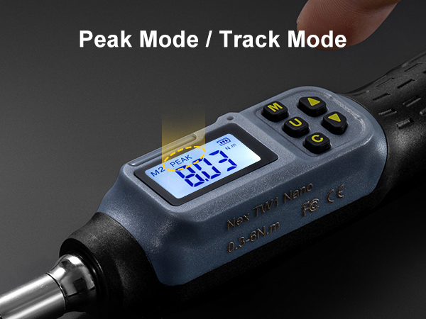 peak / track mode
