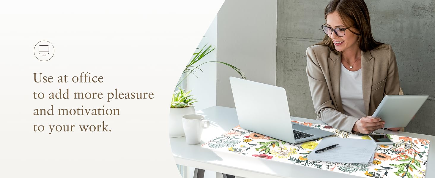 Use at office to add more pleasure and motivation to your work.