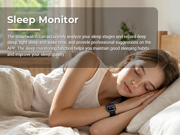 Smartwatch sleep monitoring function
