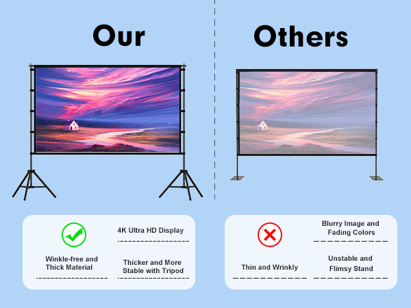 100 inch Projector Screen