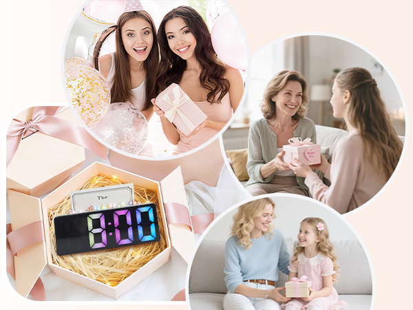 LED digital alarm clock