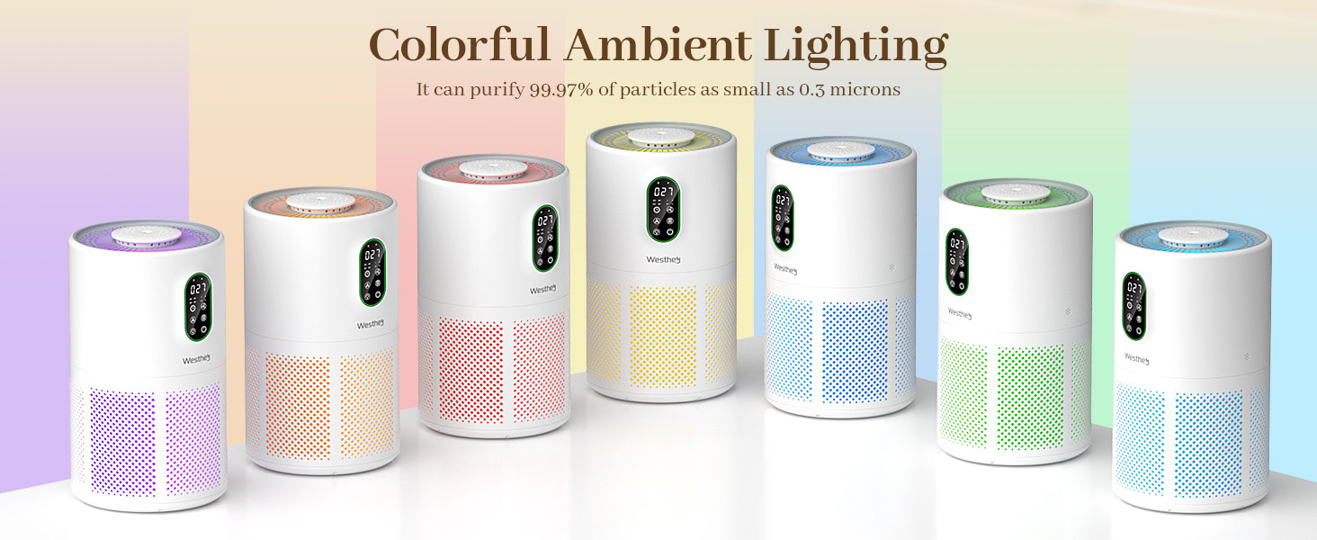 Colorful Ambient Lightning Air Purifier