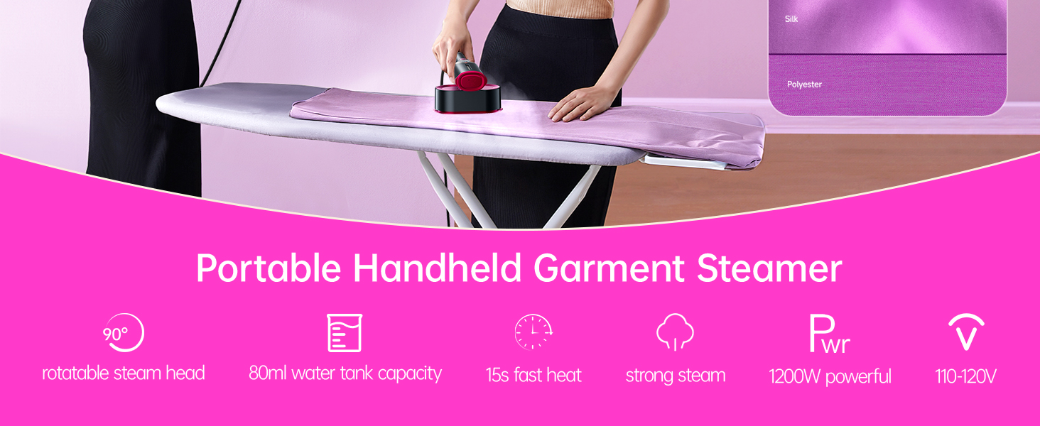 handheld steamer travel