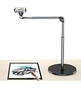 Overhead Phone Mount for Video Recording, Aluminum Overhead Tripod for iPhone, Desk Phone Camera ...
