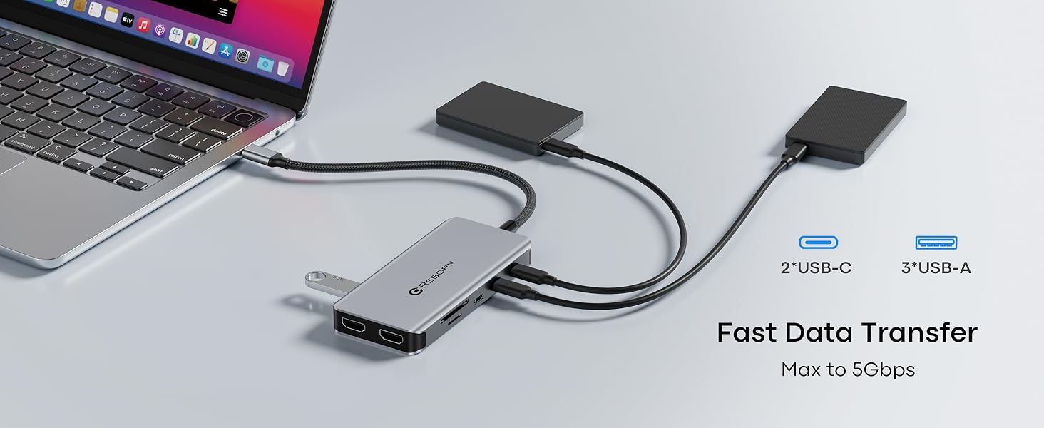 docking station dual monitor