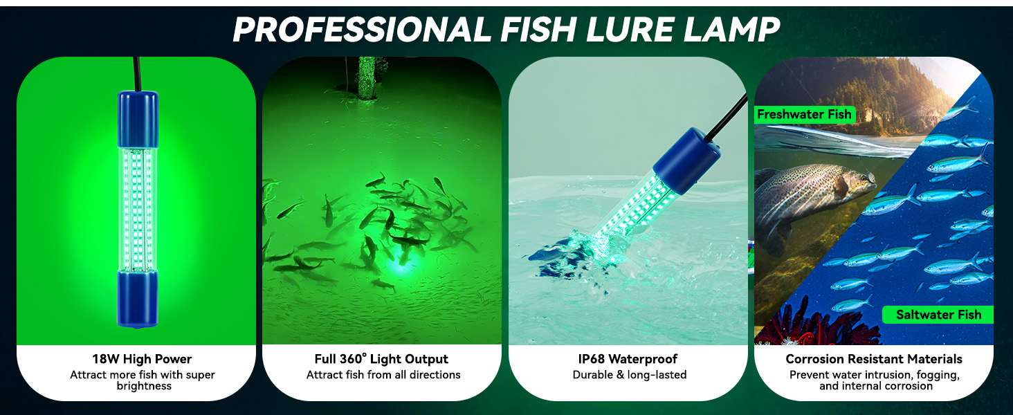 LED Fish Bait Light