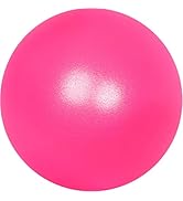 Pilates Ball - 9 Inch Small Exercise &amp; Yoga Ball for Core Workouts