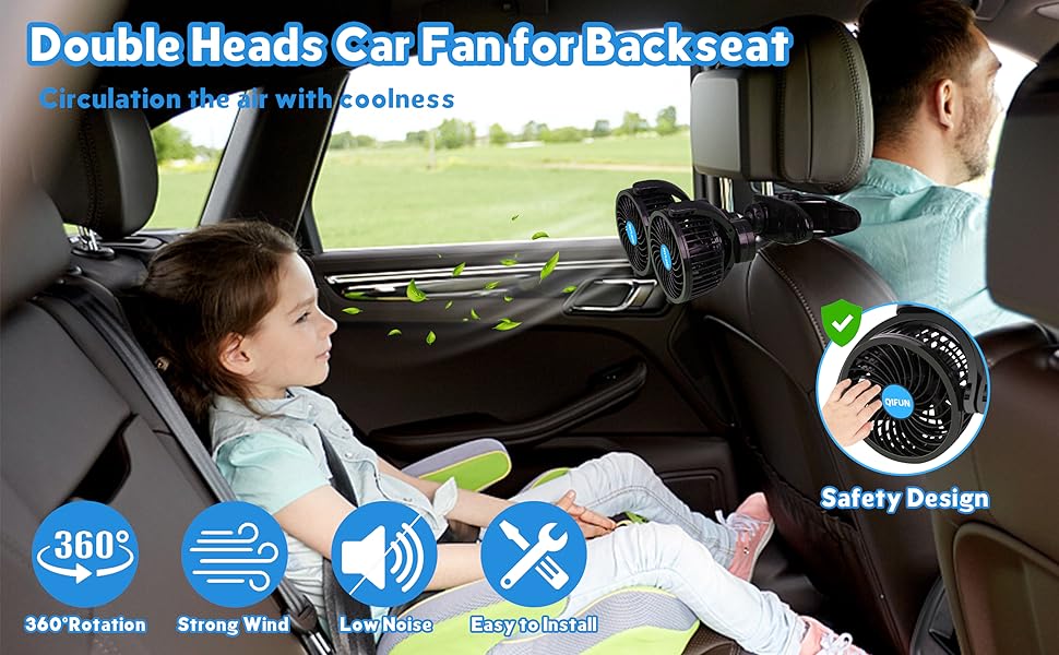 car fans that blow cold air