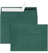 50 Pack Green Envelopes 4 x 6 Inch Green Envelopes,A4 Envelopes, Card Envelopes, Green Paper Enve...