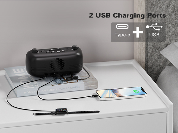 2 usb charging ports