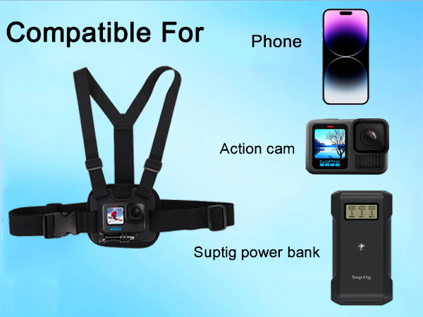 phone head mount chest camera chest phone holder phone chest mount harness strap