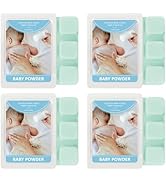 SCENTORINI Wax Melts, Baby Powder Scent, Summer Scent Wax Cubes Strong Scent, 4 Pack Non-Toxic So...
