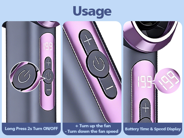 IGRARK Portable Handheld Mini Fan