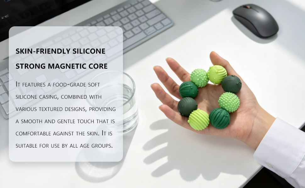 Magnetic Sensory Fidget Balls