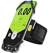 BONE Run Tie, Running Armband Phone Holder, Skin-Friendly &amp; Washable Silicone Sport Armband, Univ...