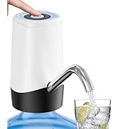 Water Dispenser Pump, USB Charging Automatic Drinking Water Pump for Mini Water Jug Dispenser Por...