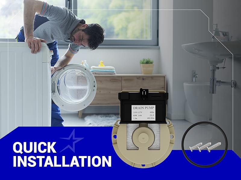 kenmore he3t drain pump 280187 8181684 washer ap3953640 27122 461970201671 ghw9100lw1 wpl-280187