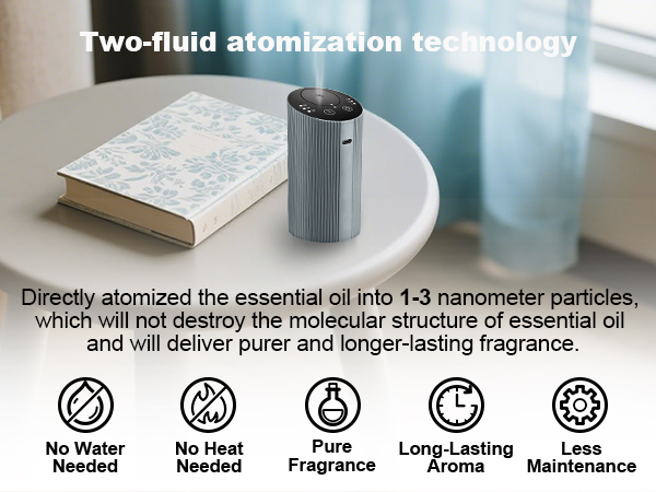 Waterless Essential Oil Diffuser