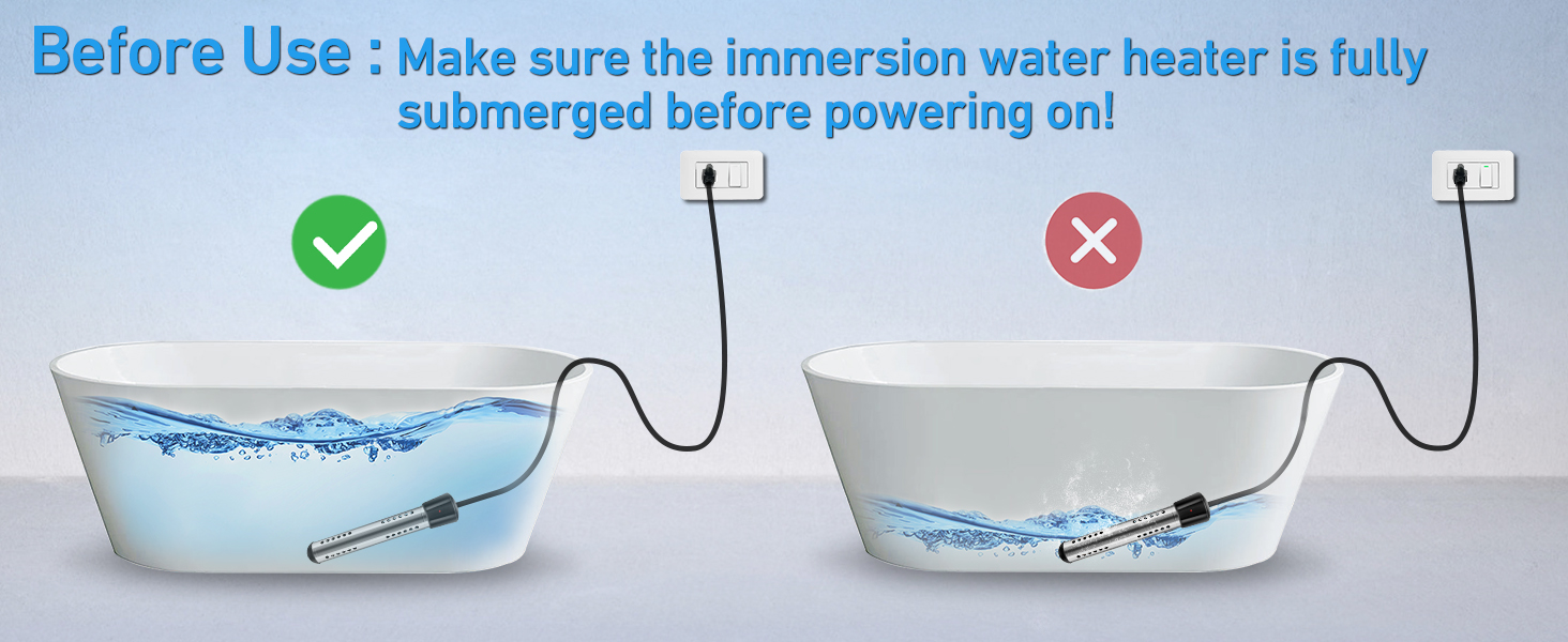 immersion water heater