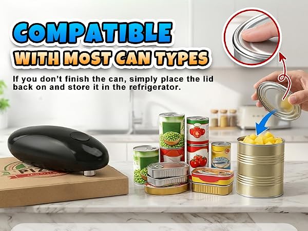 compatible with most can types