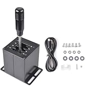 ZHSYMX PC USB Simulator Shifter Compatible with Logitech G29/G27/G25/G920,Thrustmaster T300 T500 ...