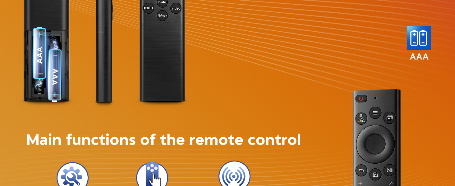 for samsung tv remote control replacement