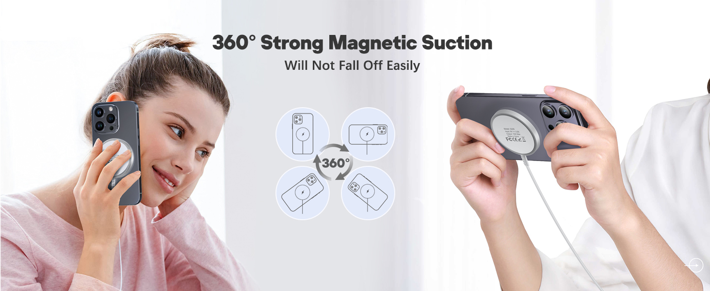 Qi2 Magnetic Wireless Charger