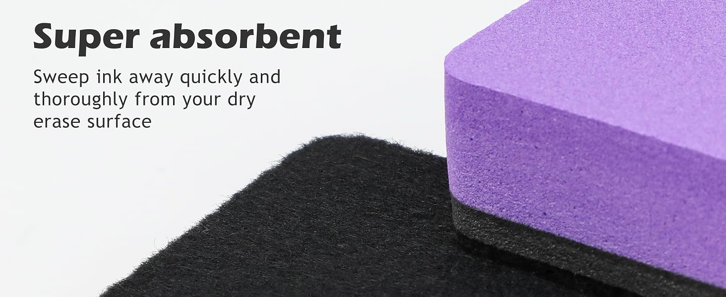 Magnetic Whiteboard Dry Erase Erasers