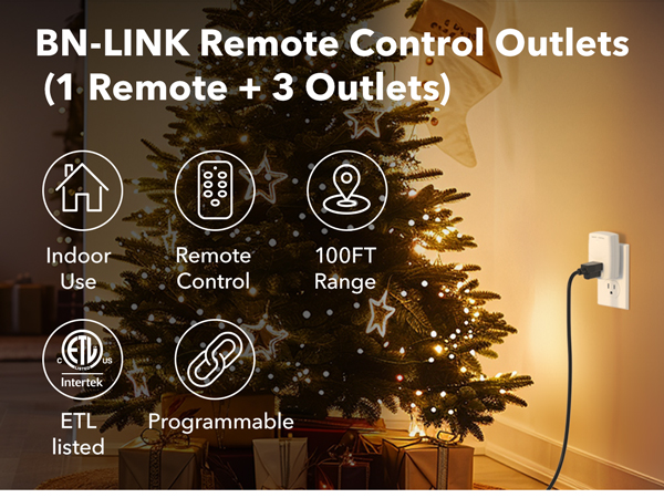 BN-LINK Wireless Remote Control Outlet