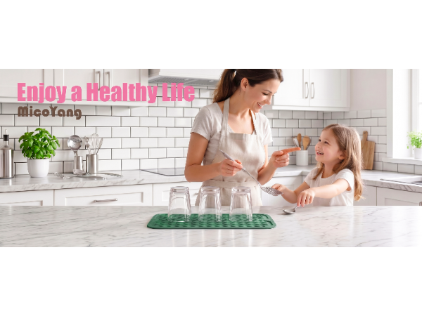 MicoYang silicone dish drying mat