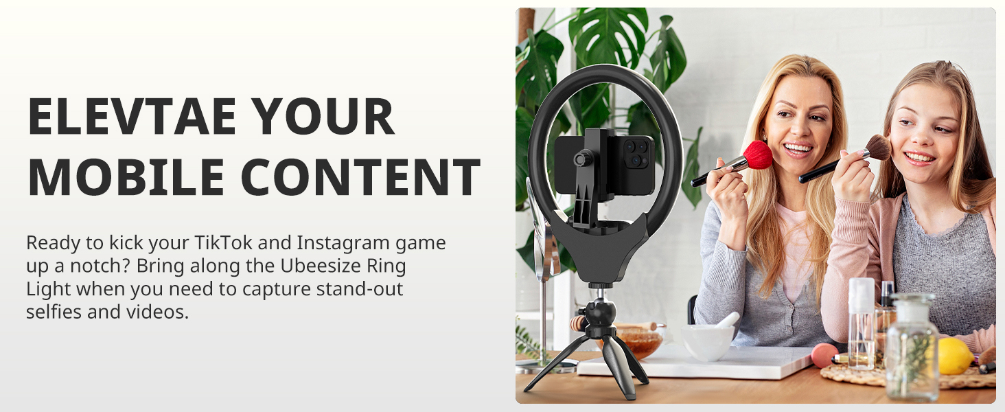 ring light with stand